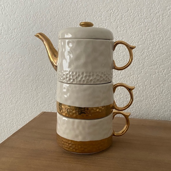 Anthropologie Other - BRAND NEW Anthropologie stackable tea cups